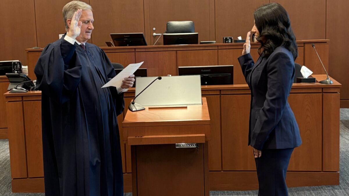Example image for Associate Attorney Sullivan Baker Passes Bar and is Sworn In